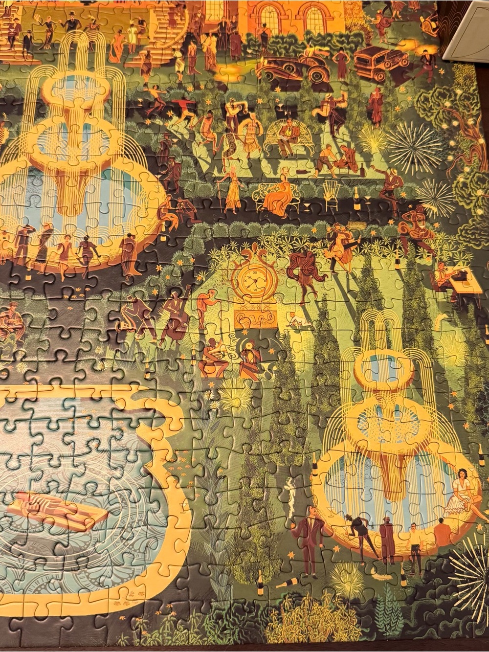 The World of The Great Gatsby 1000 Pieces Puzzle Adam Simpson Laurence King - Picture 4 of 12